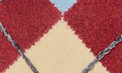 English Factory Argyle Sweater In Multi