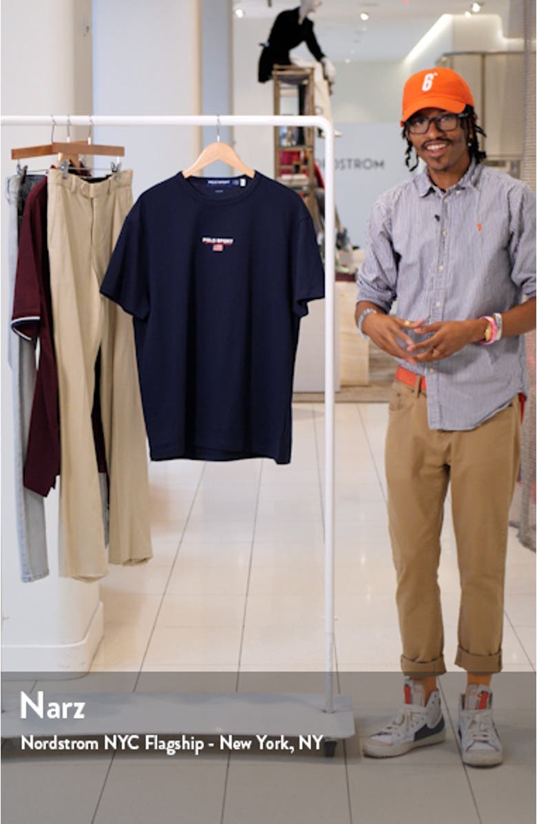 Embroidered Logo T-Shirt, sales video thumbnail