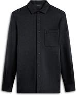 Bugatchi Cotton Blend Shirt Jacket