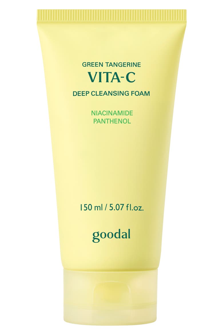 Green Tangerine Vita-C Deep Cleansing Foam, Main, color, NO COLOR
