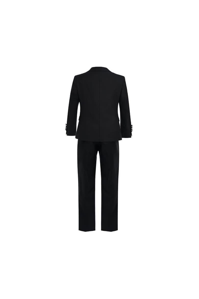 Slim-Fit Suit Set, Alternate, color, Black