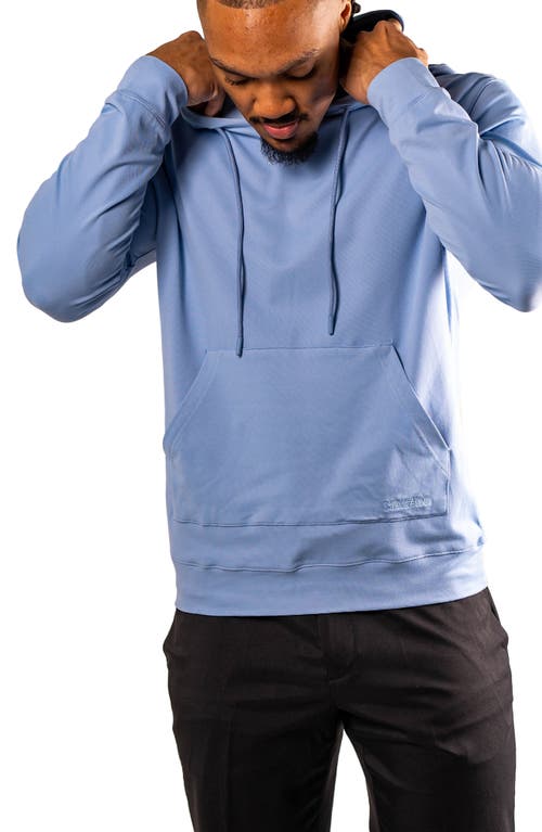 Maceoo Hoodie Casper27 Blue In Blue