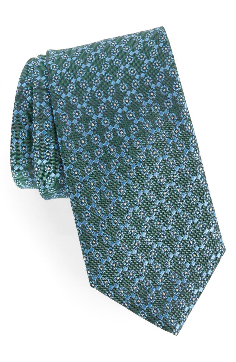 David Donahue Silk Tie, Main, color, 