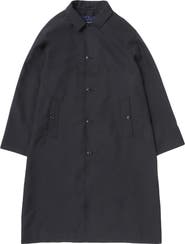 vowels Split Raglan Coat