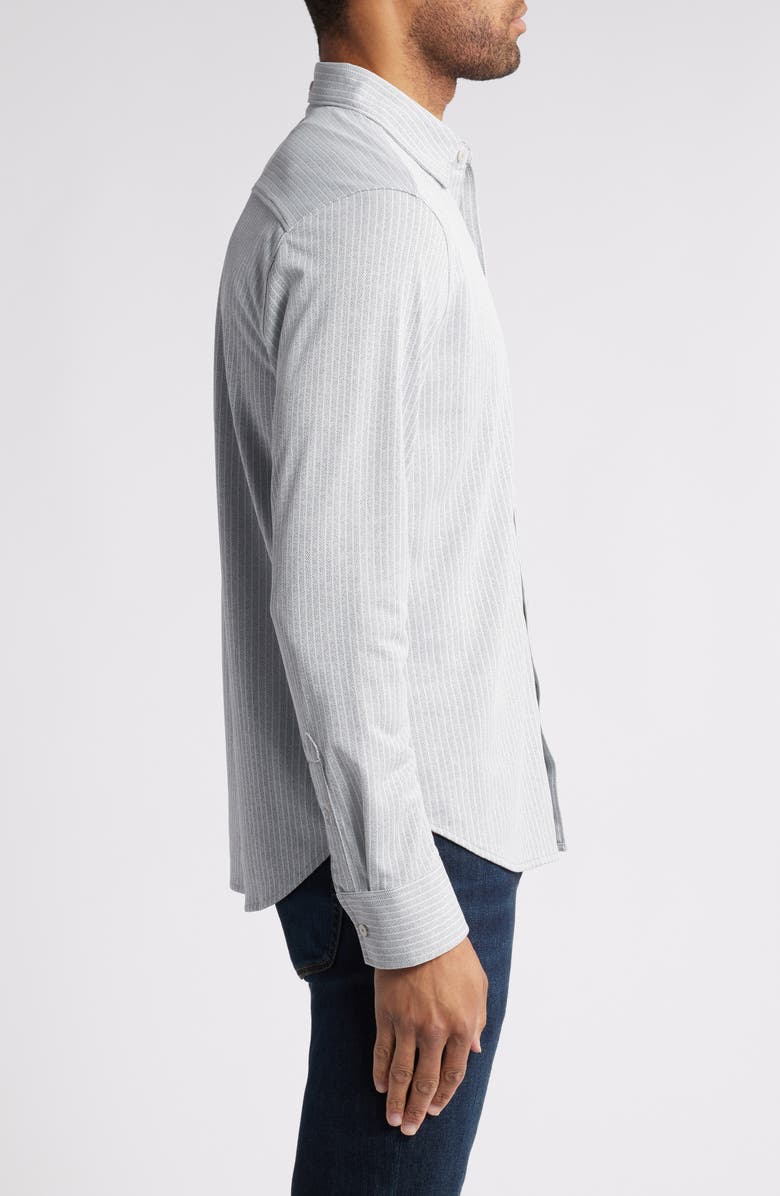 Tommy Bahama San Lucio Studio Stripe Supima<sup>®</sup> Cotton Blend Button-Up Shirt, Alternate, color,