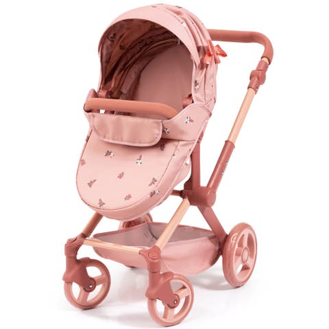 Doll Pram Xeo, 2 In 1 Pushchair & Stroller, Dolls Up To 18 Inches, Kids 3+