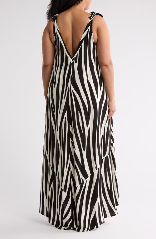 By Design Elise Tie Strap Maxi Dress