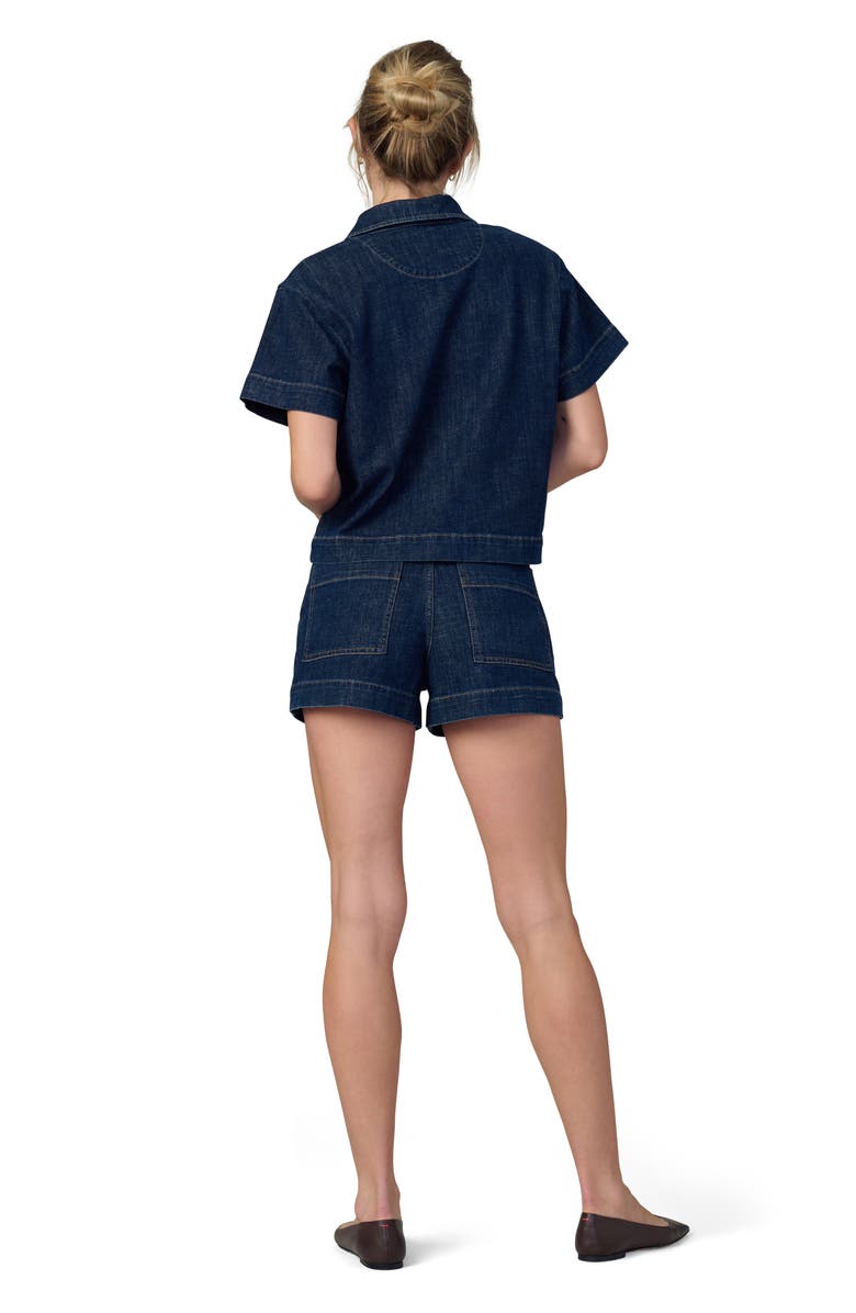 Joe's Lillian Denim Popover Top, Alternate, color, Out Of Control