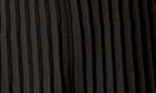 ENGLISH FACTORY ENGLISH FACTORY PLEATED KNIT SLEEVELESS MAXI DRESS
