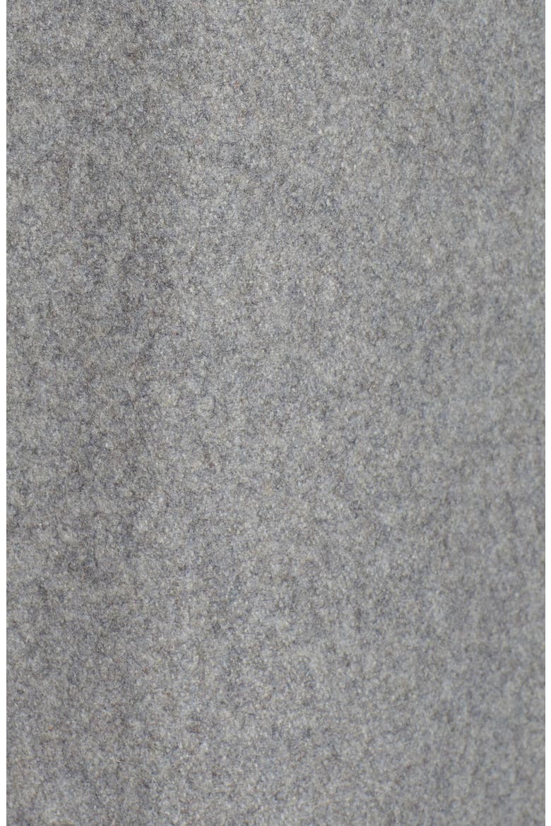 Belted Wool Blend Coat, Alternate, color, GREY