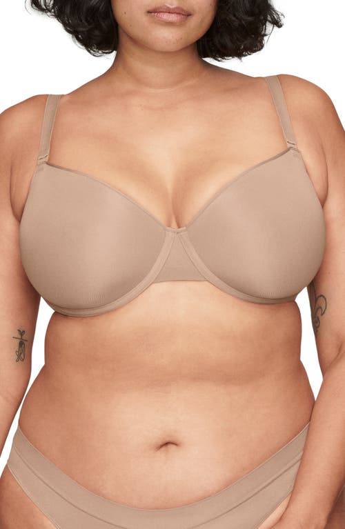 CUUP The Demi Underwire Spacer Bra in Taupe at Nordstrom, Size 42F