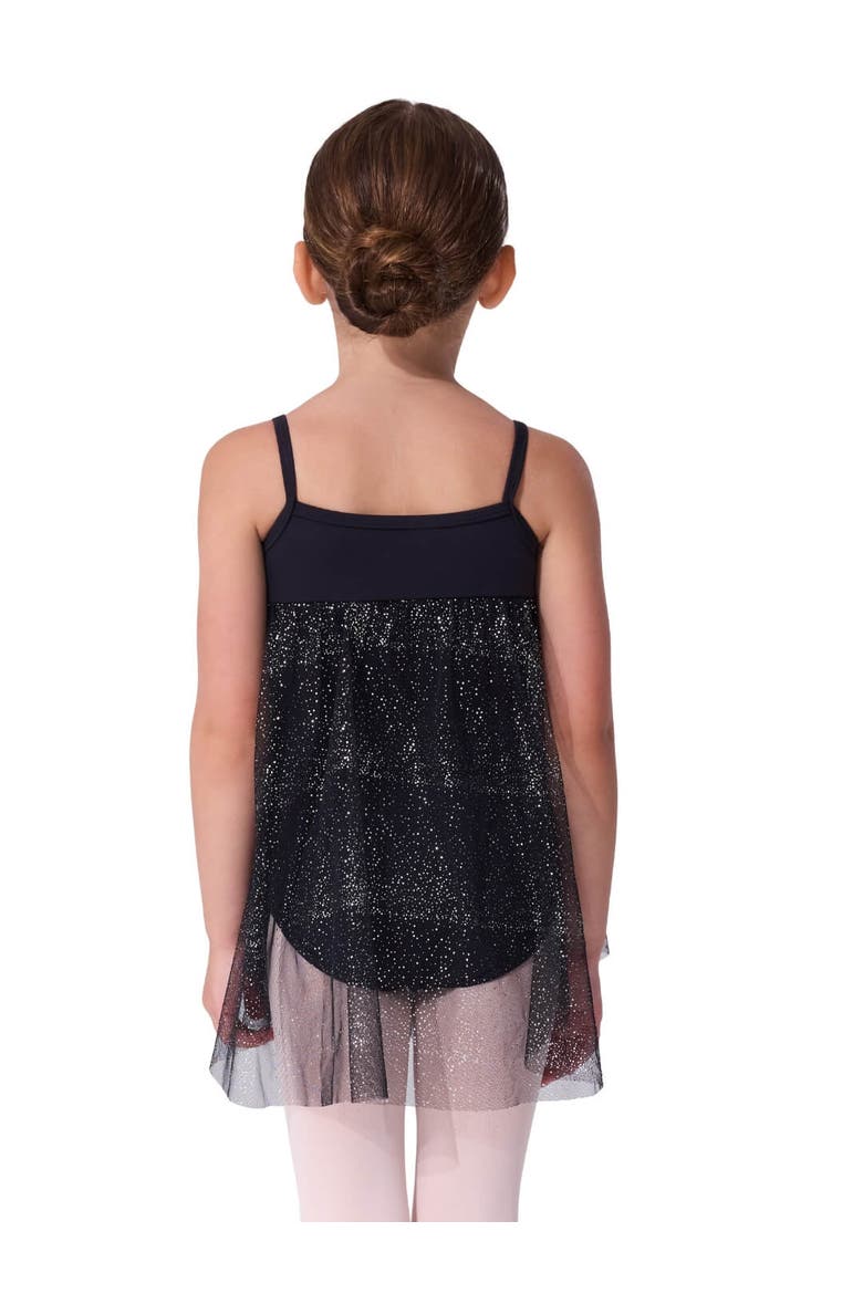 Baby Doll Ballet Dress Glitter, Alternate, color, black
