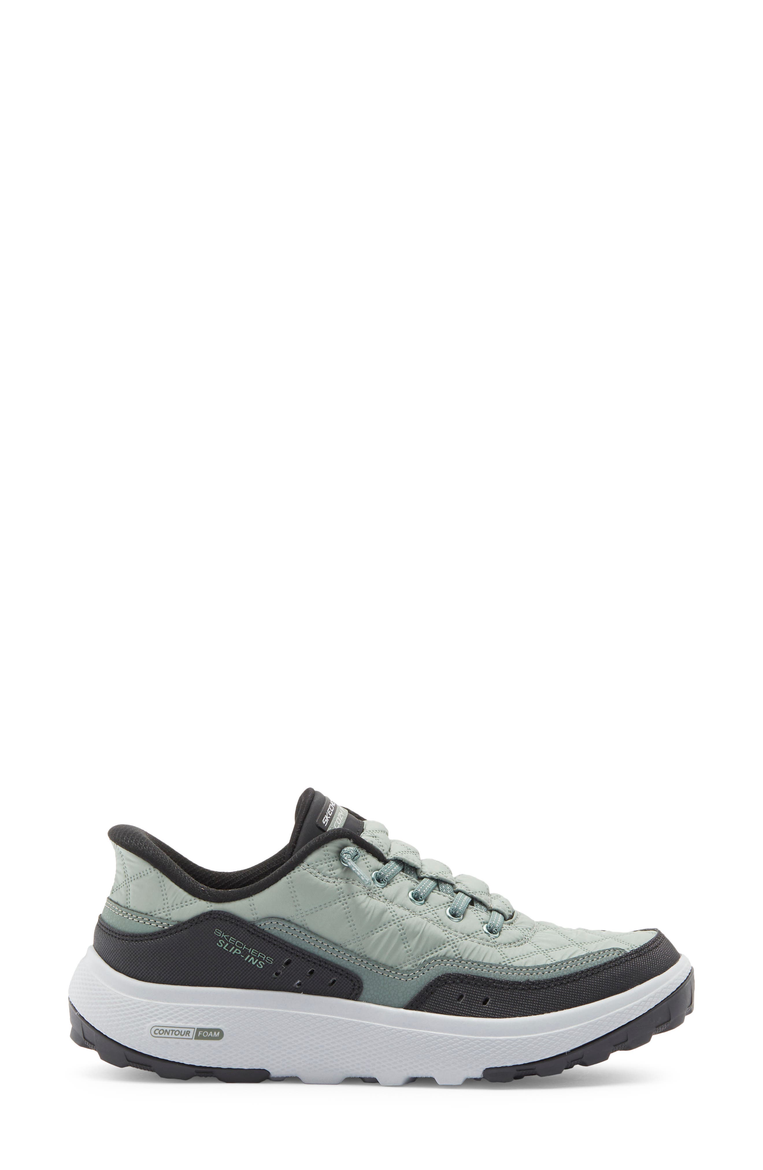 SKECHERS Slip-Ins<sup>®</sup> Relaxed Fit<sup>®</sup> Sneaker, Alternate, color, Olive/ Black
