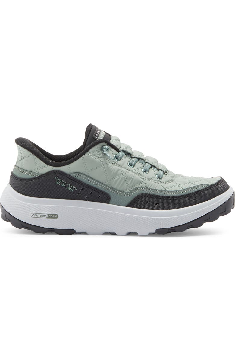 SKECHERS Slip-Ins<sup>®</sup> Relaxed Fit<sup>®</sup> Sneaker, Alternate, color, Olive/ Black