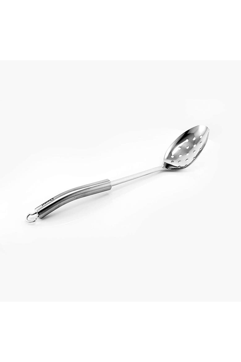 14-Inch Perforated Spoon, Stainless Steel, Alternate, color, Silver