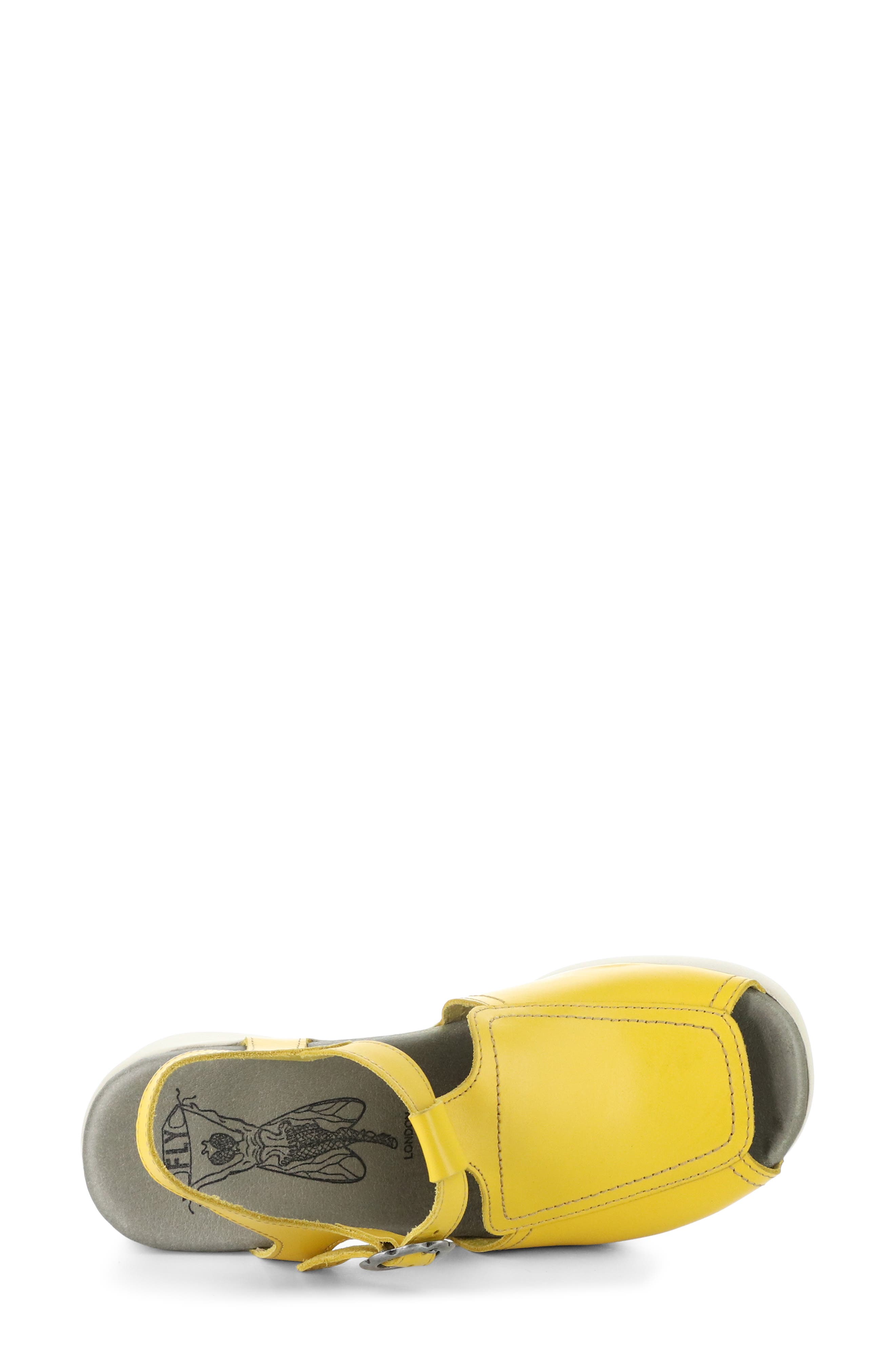 Flig Ankle Strap Platform Sandal, Alternate, color, YELLOW