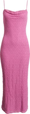 BP. Lace Cowl Neck Maxi Dress