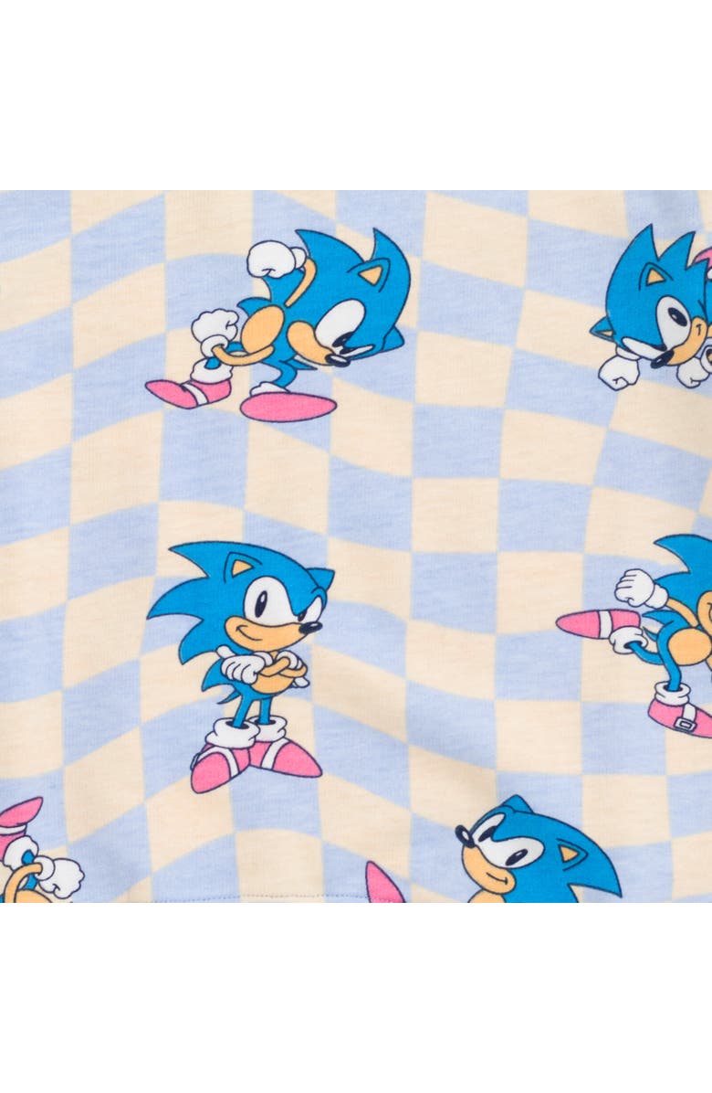 SEGA Sonic the Hedgehog Pullover Sweatshirt, Alternate, color, Purple