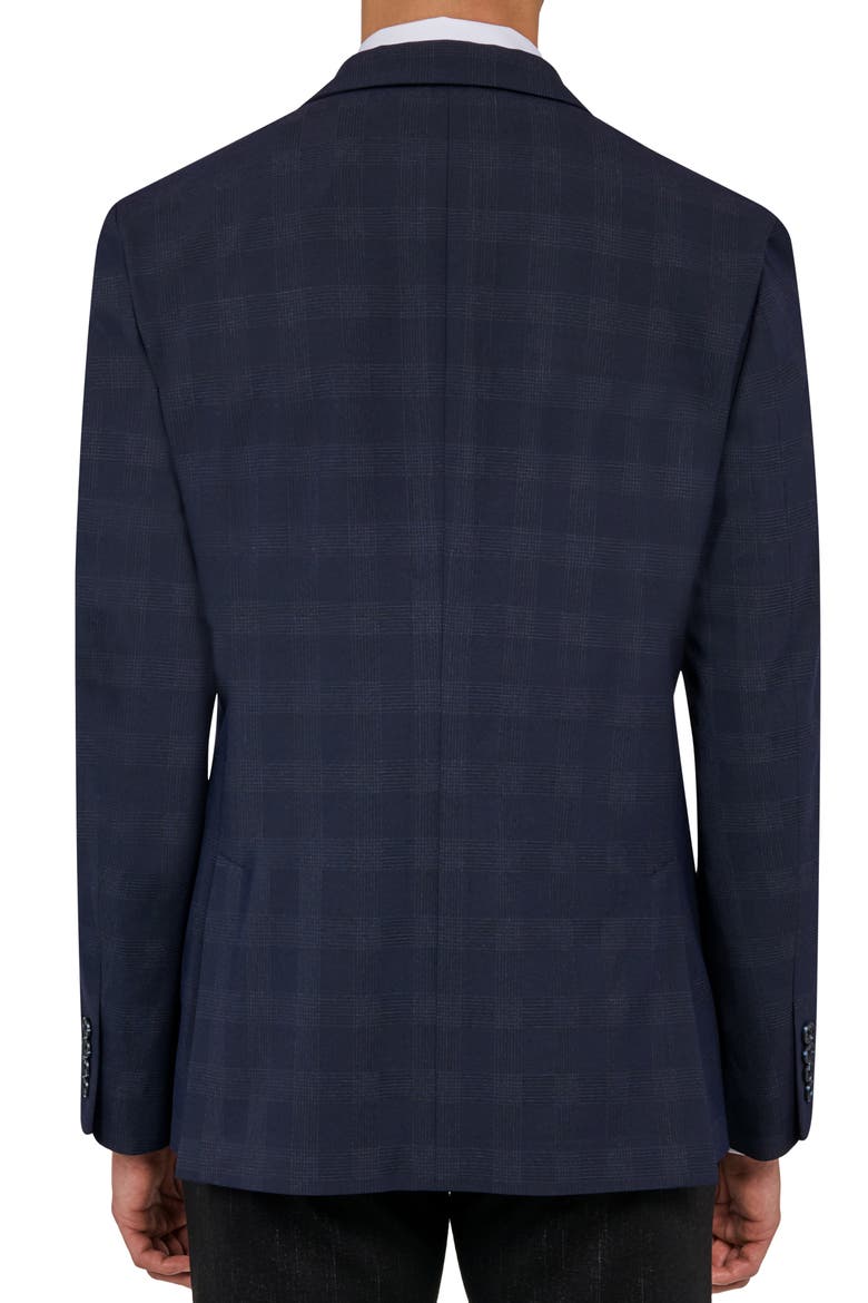 Check Sport Coat, Alternate, color, NAVY