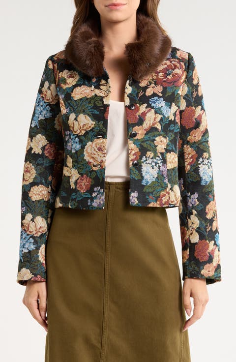Matilda Faux Fur Trim Jacket