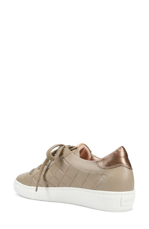 Ron White Olivya Quilted Sneaker In Brown