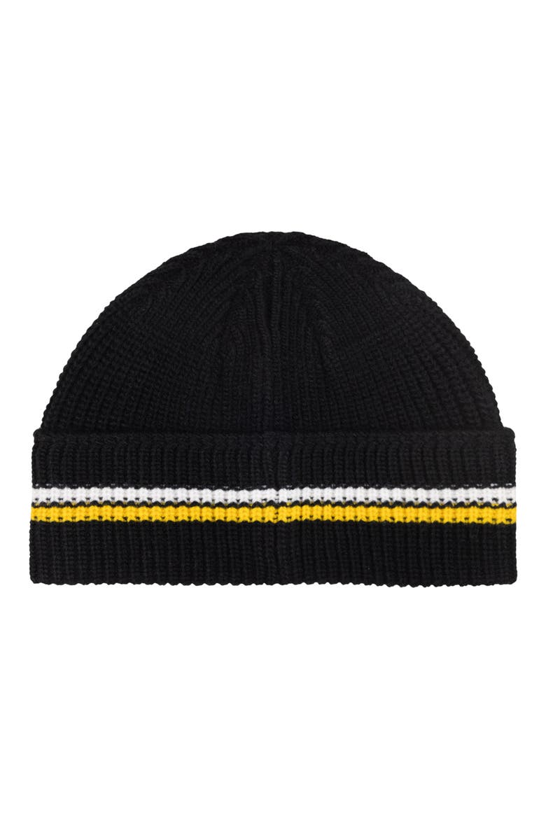 Holiday Patch Beanie, Alternate, color, BLACK MULTI