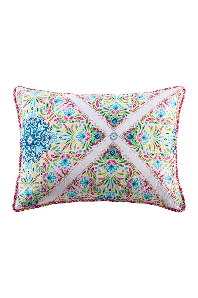 Windsor Reversible Medallion Quilt Set - Queen, Alternate, color, MULTI