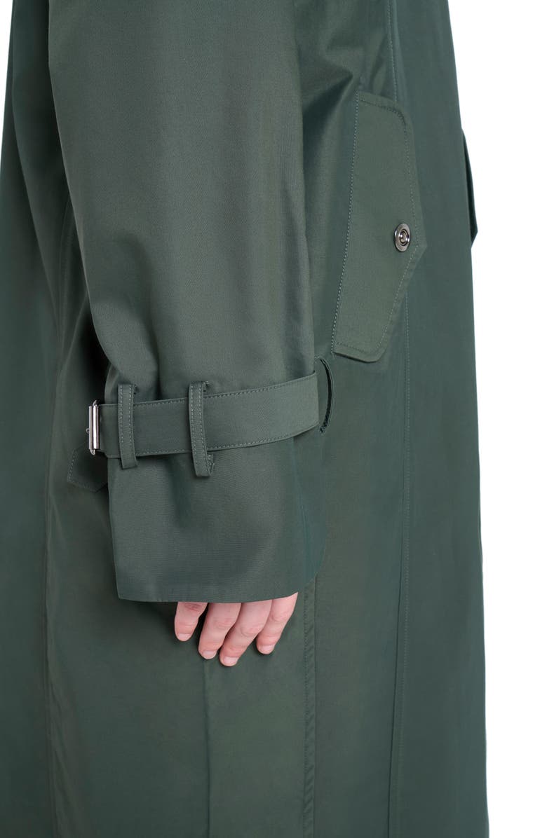 TWP Long Bogie Water Repellent Trench Coat, Alternate, color, Beetle