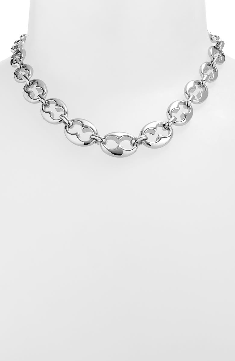 Nordstrom Puffy Mariner Link Necklace, Alternate, color, 