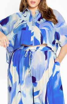 City Chic Esme Cropped Shirt