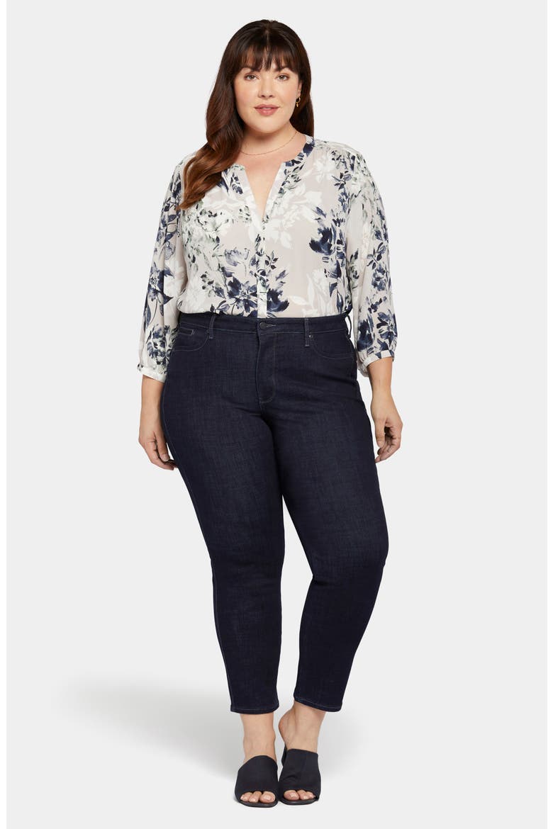 Stella High Waist Ankle Tapered Jeans, Alternate, color, RINSE