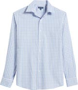 Peter Millar Portofino Check Cotton Button-Up Shirt