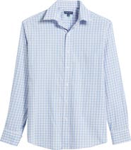 Peter Millar Portofino Check Cotton Button-Up Shirt