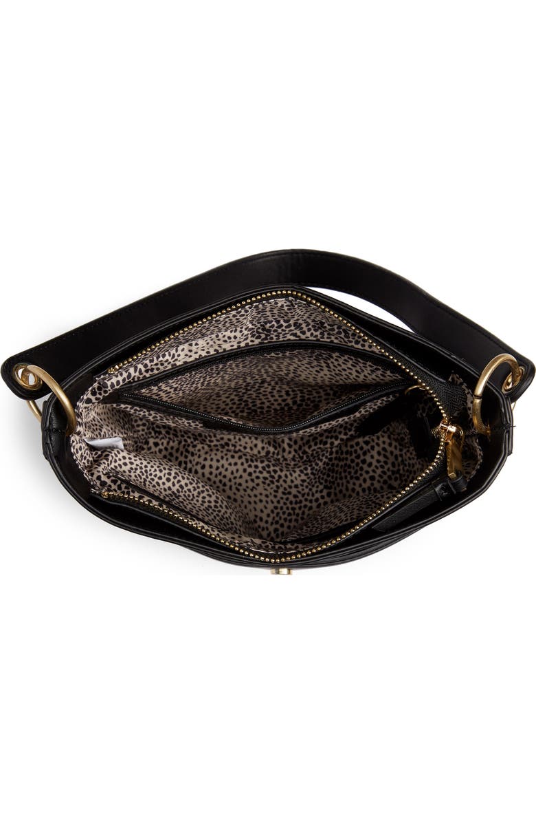 Sole Society Faux Leather Bucket Bag, Alternate, color,