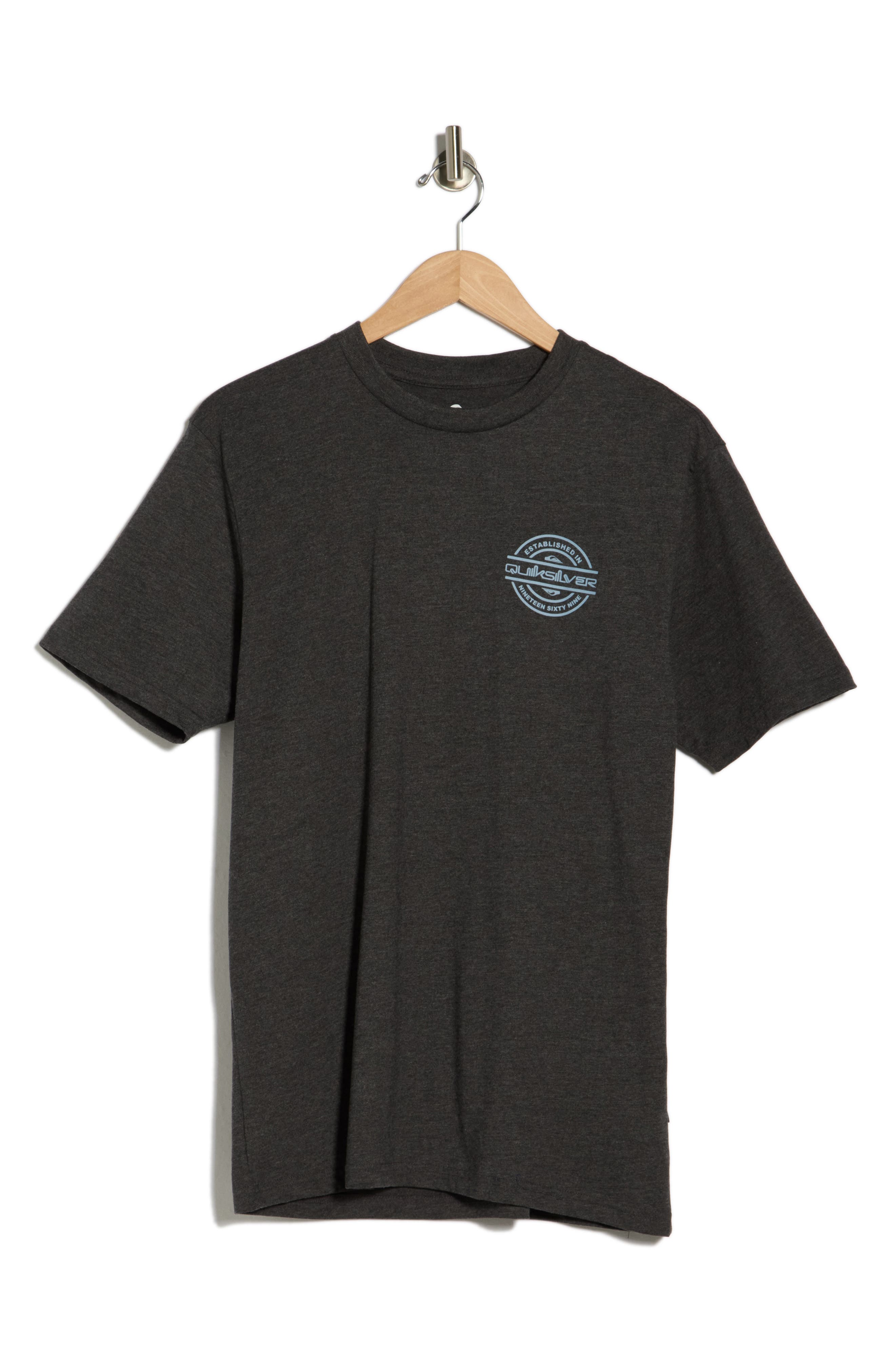 Quiksilver Mirrored Logo Graphic T-Shirt