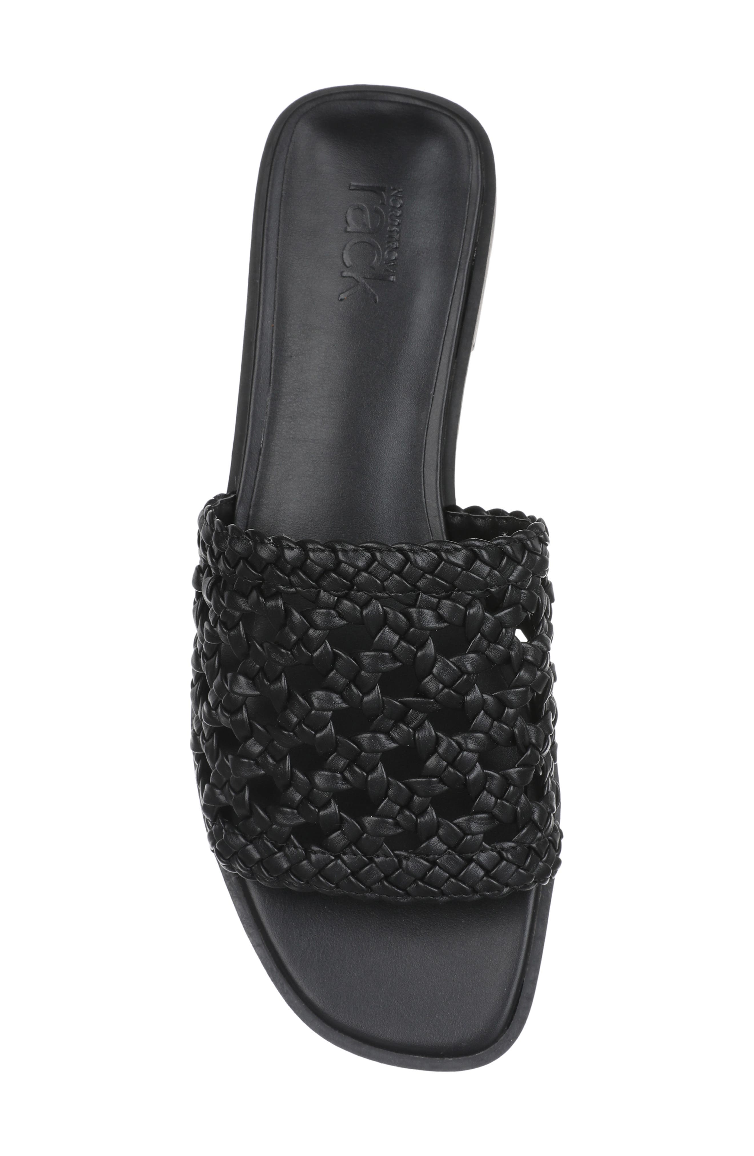 NORDSTROM RACK Sheriee Sandal, Alternate, color, Black
