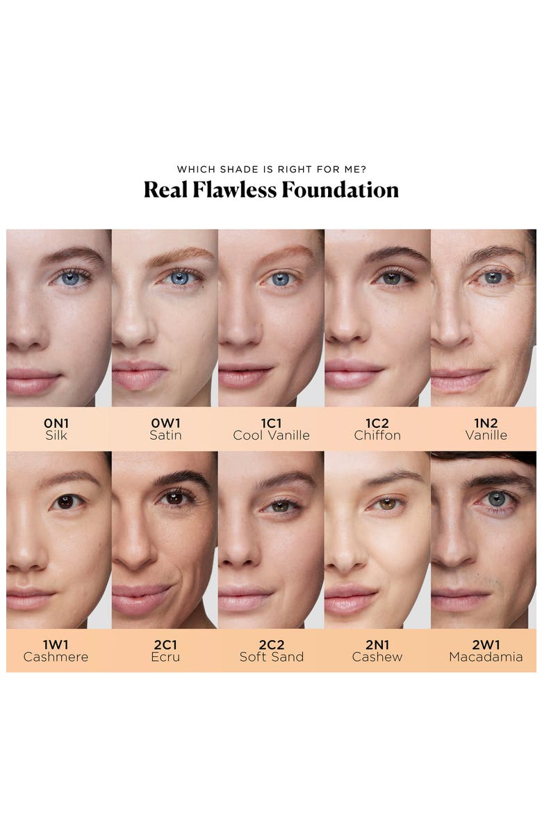 Real Flawless Weightless Perfecting Waterproof Foundation, Alternate, color, 2C1 ECRU