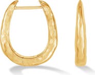 Dower & Hall Large Horseshoe Nomad Huggie Hoops