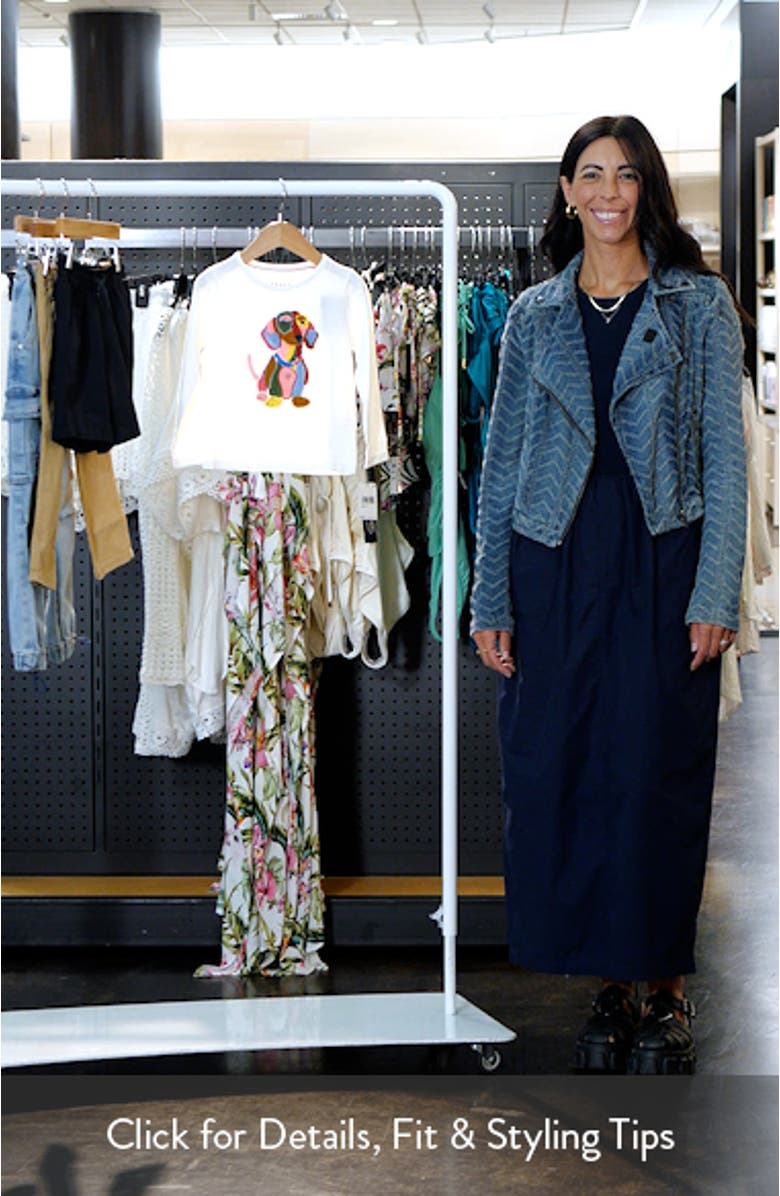 Kids' Long Sleeve Bouclé T-Shirt, sales video thumbnail