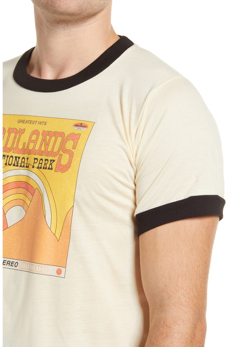 Badlands' Greatest Hits Graphic Tee, Alternate, color, WHITE/ BLACK