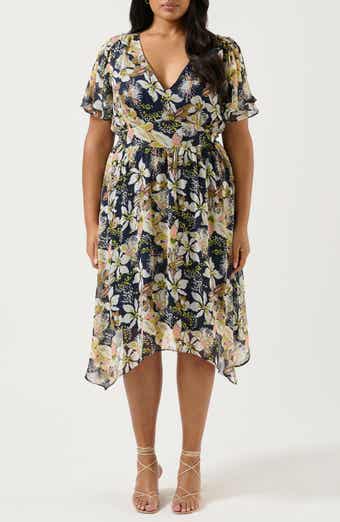 Estelle Wilsons Flutter Sleeve Cocktail Dress