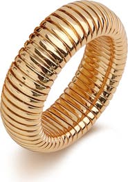 RETRO CHIC Gladiator Minimalist Ring