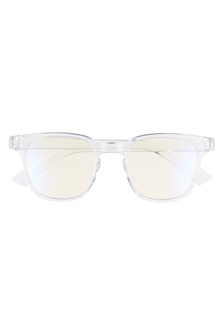 Twelve Hungry Bens 53mm Blue Light Blocking Reading Glasses, Alternate, color, CELLOPHANE