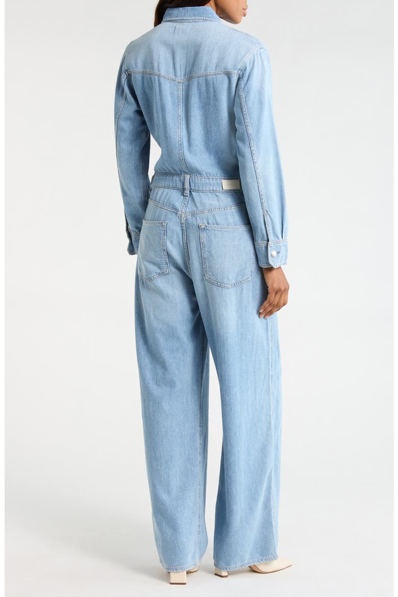 Ines Denim Jumpsuit, Alternate, color, GENEVA
