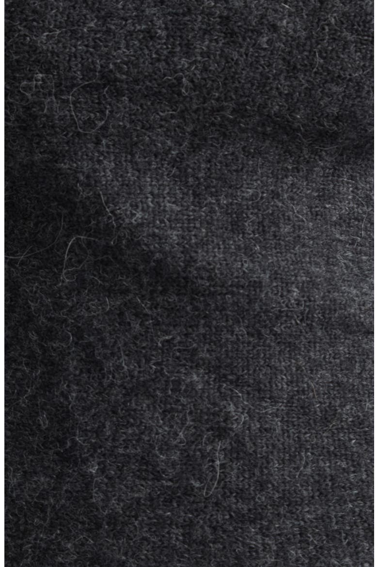 Dione Merino Wool & Baby Alpaca Sweater, Alternate, color, CHARCOAL