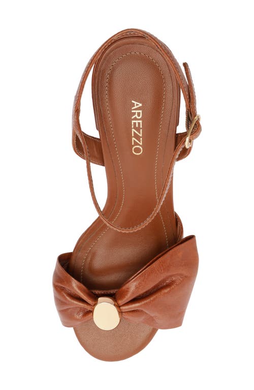 Arezzo Rayna Ankle Strap Sandal In Multi
