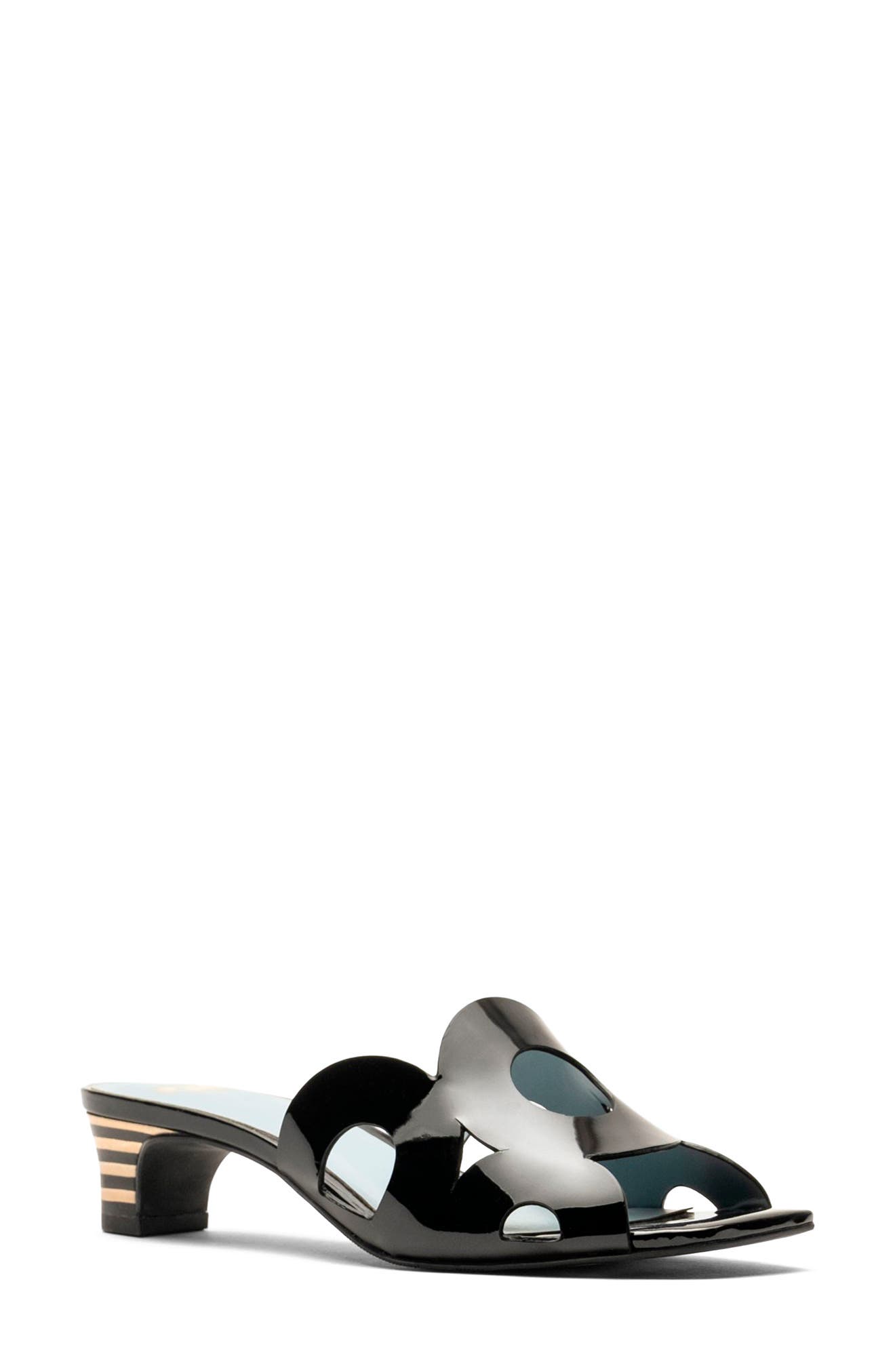 Frances Valentine Randy Sandal, Main, color, Black