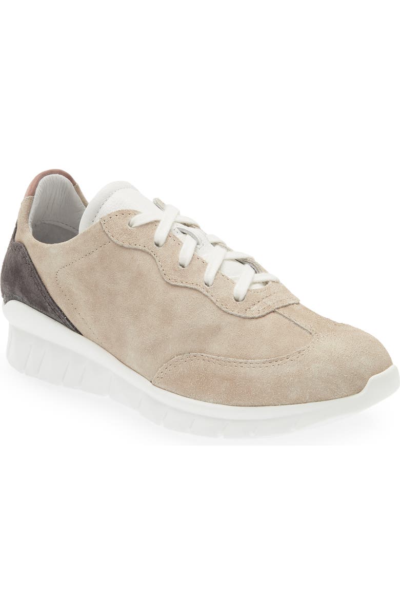 Naot Infinity Colorblock Sneaker, Main, color, Sand Stone Suede