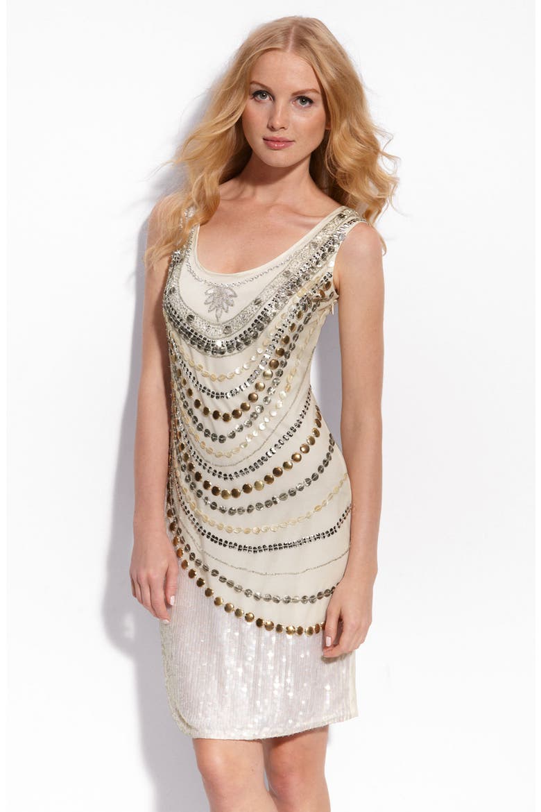 Embellished Tank Dress, Main, color, IVORY