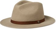 Brixton Messer Packable Wool Fedora